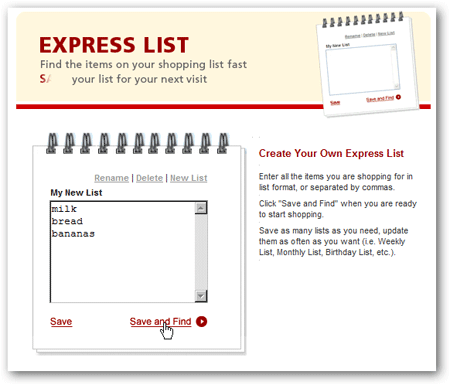 san francisco grocery shopping list